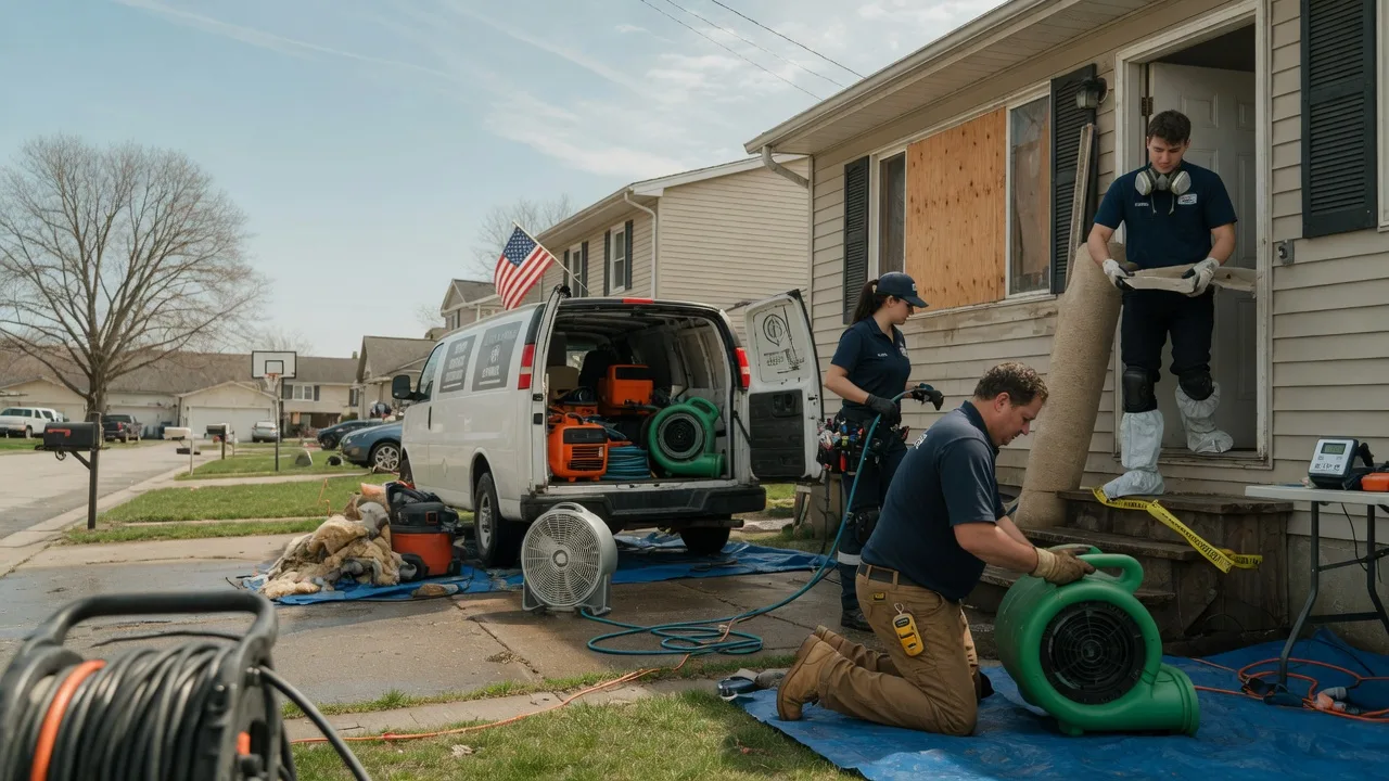 Water Damage Restoration in Yukon, OK near me
